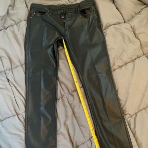 John Varvatos Coated Wight Slim/Skinny Jeans